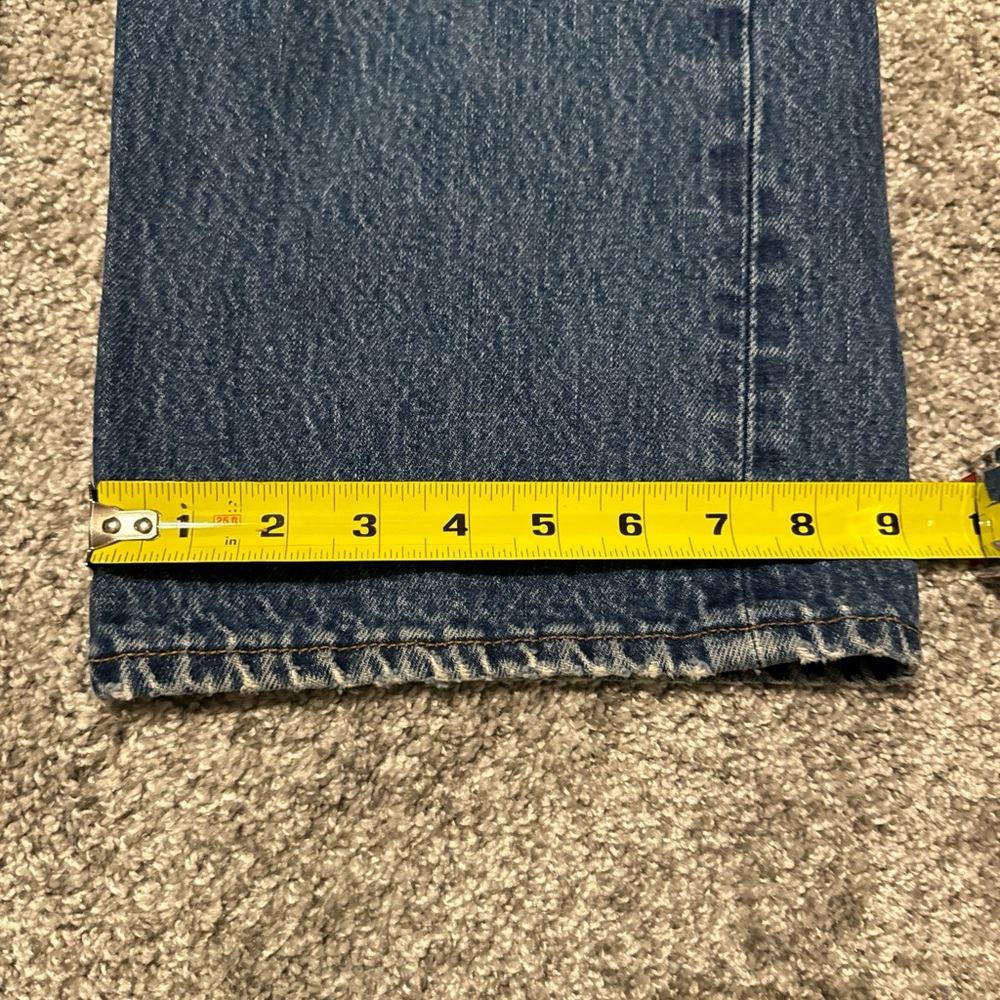 VTG Levis 501 Jeans‎ Mens 40x34 Blue Straight Button Fly Medium Wash Y2K Denim * - Picture 10 of 12